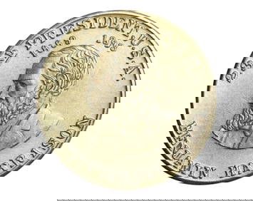 UNITED STATES: President Benjamin Harrison - "Backbone Ben" Commemorative Coin, 1889-1893 (25mm) (1 of 3)