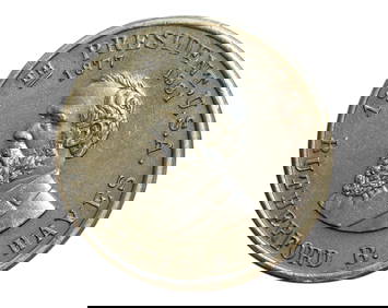 UNITED STATES: Rutherford B. Hayes - 19th President Commemorative 1 Medal Coin, 1877-1881 (26mm) (1 of 3)