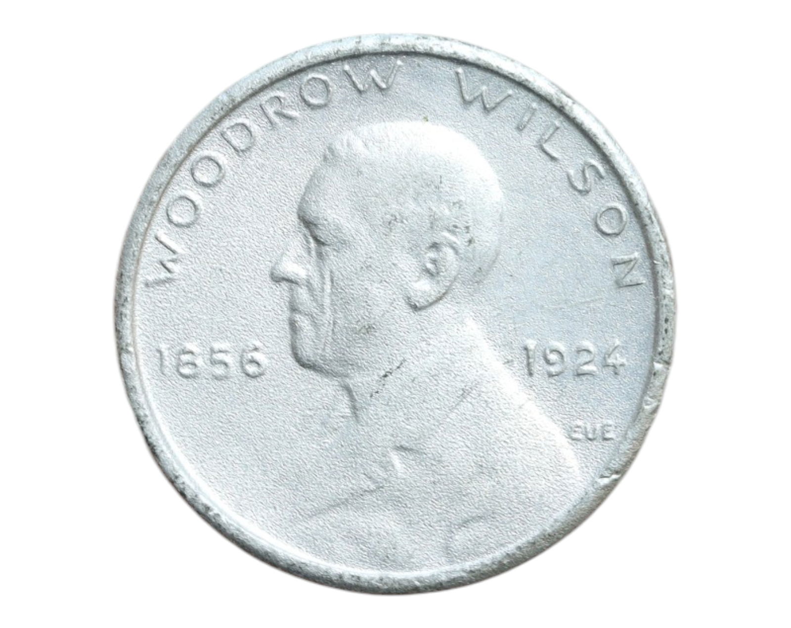 UNITED STATES: Charms Candy - Woodrow Wilson World War Era Commemorative Coin, 22mm (1 of 3)