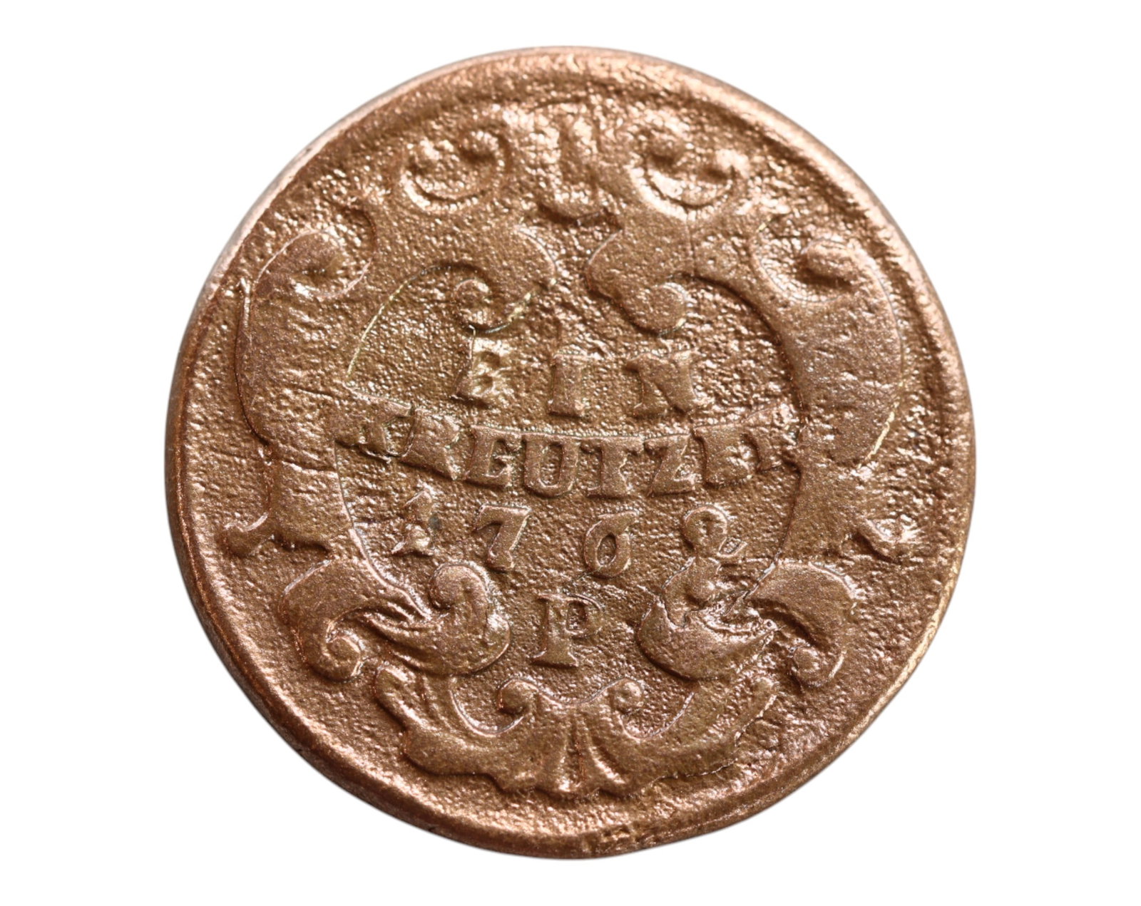 AUSTRIA: Maria Theresa - Enlightenment Era Provincial 1 Kreuzer Coin, 1766 P Hall Mint, 26mm: Struck under the reign of Empress Maria Theresa, this 1766 1 Kreuzer coin reflects the enduring strength of Austrian provincial mintage during the Enlightenment. The regal profile of Maria Theresa, ad