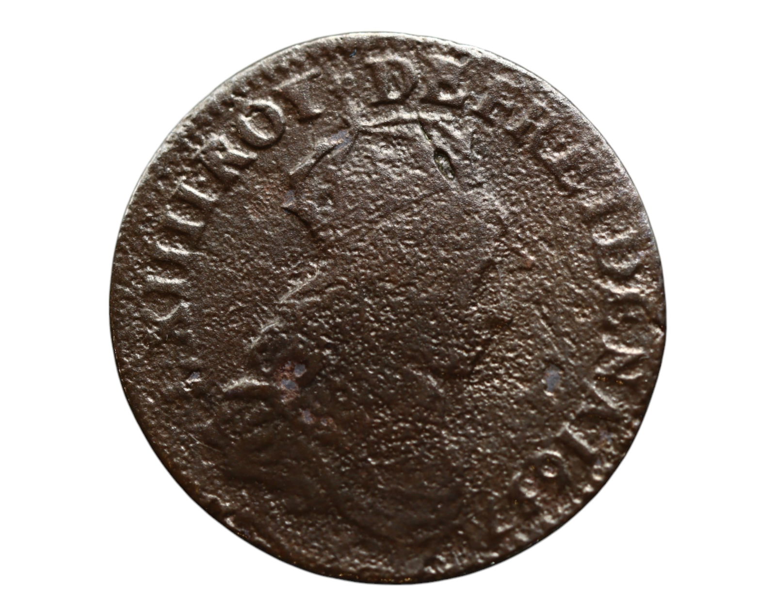 FRANCE: Louis XIV - Royal Endurance Copper Sol Coin, 1657, 22.1mm (1 of 3)