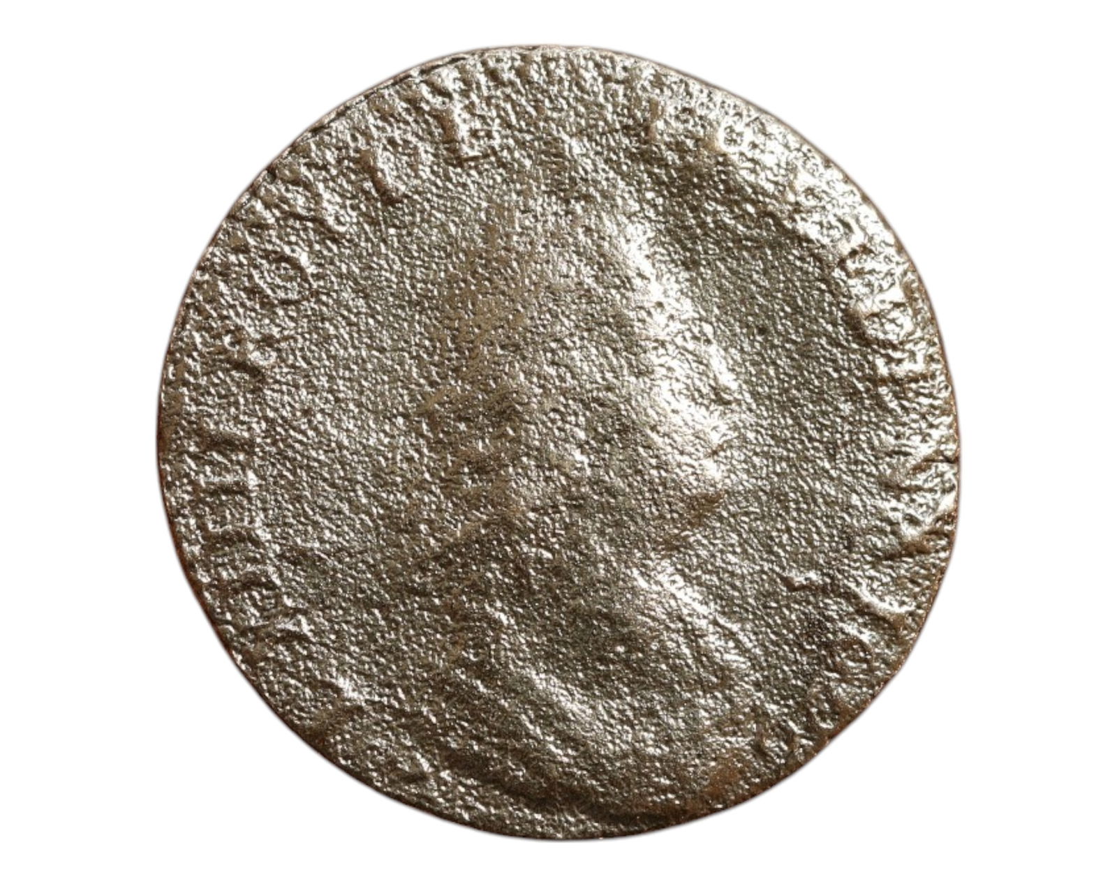 FRANCE: Louis XIV - Royal Authority "LIARD DE FRANCE" Coin, ca. 1655-1680, 20.9mm (H) (1 of 3)