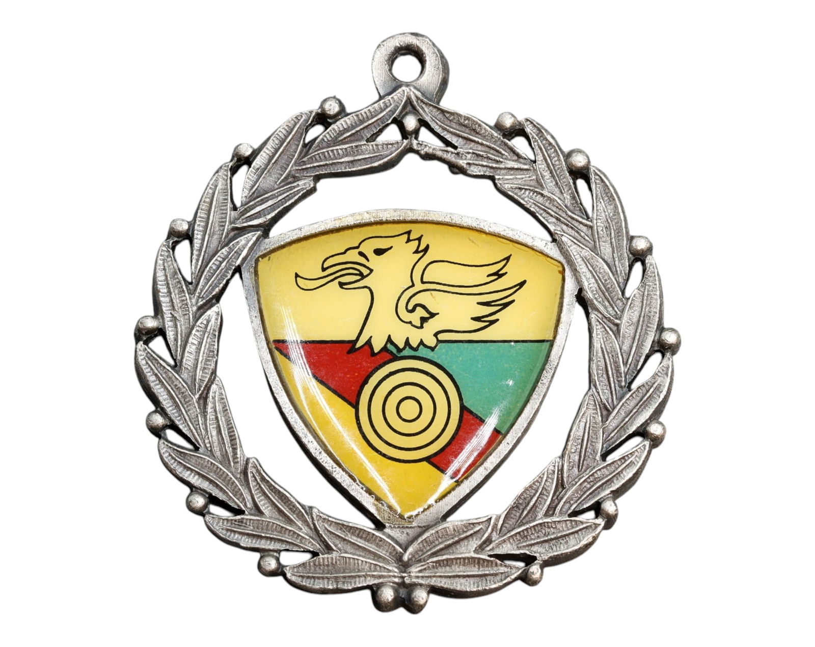 GERMANY: Heraldic Marksmanship - Griffin and Target Shooting Medal, ca. 1960s, 50mm (1 of 3)