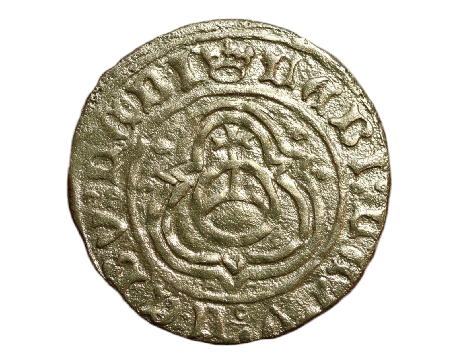 GERMANY/FREE IMPERIAL CITY OF NUREMBERG: Hans Schultes - Imperial Sovereignty Jeton, 1586-1635, 25mm: Struck during an era when Nuremberg flourished as a self-governed free imperial city, this historic jeton (counter) captures the proud iconography of sovereignty within the Holy Roman Empire. The obve