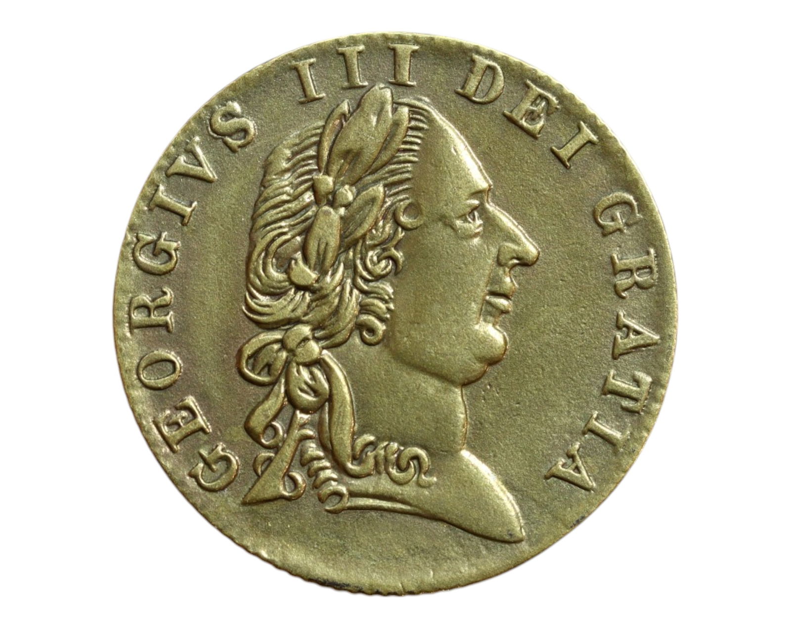 GREAT BRITAIN: George III Era - Provincial Sovereignty Trade Halfpenny Token, 1790, 25mm (1 of 3)