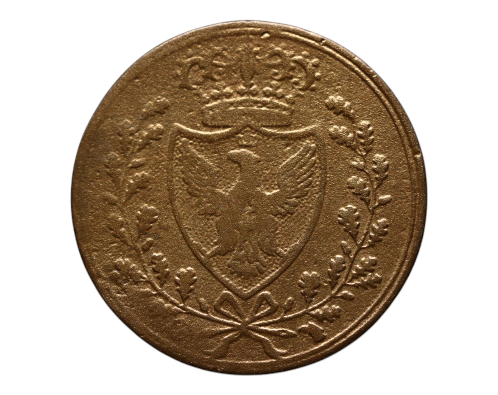 ITALIAN STATES/SARDINIA: Carlo Felice - Royal Sovereignty Centesimo Coin, 1826 P, 19mm (1 of 3)