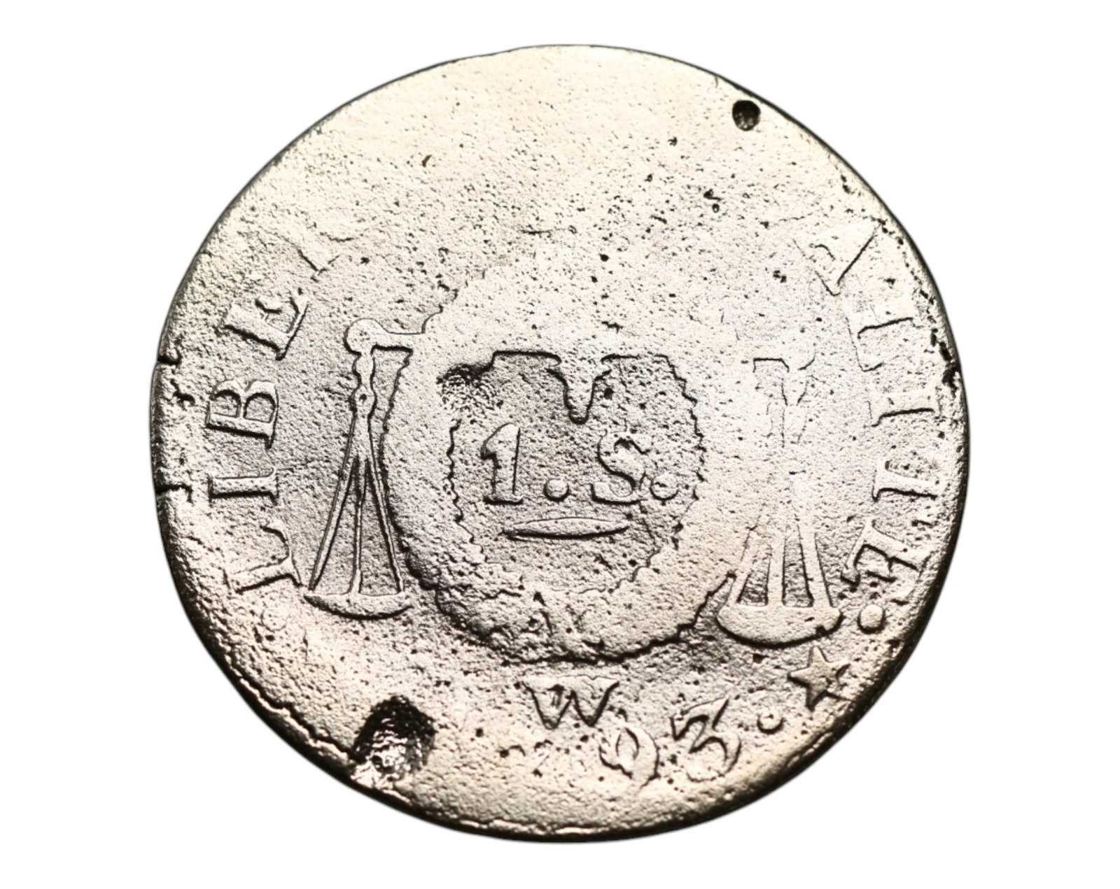 FRANCE: Revolutionary Liberty - Strasbourg Mint "Sol aux Balances" Coin, 1793 W, 28mm: Struck amidst the fervor of revolutionary transformation, this 1793 "Sol aux Balances" from the Strasbourg Mint embodies the raw ideals of Liberty, Equality, and Fraternity. The obverse features a fin