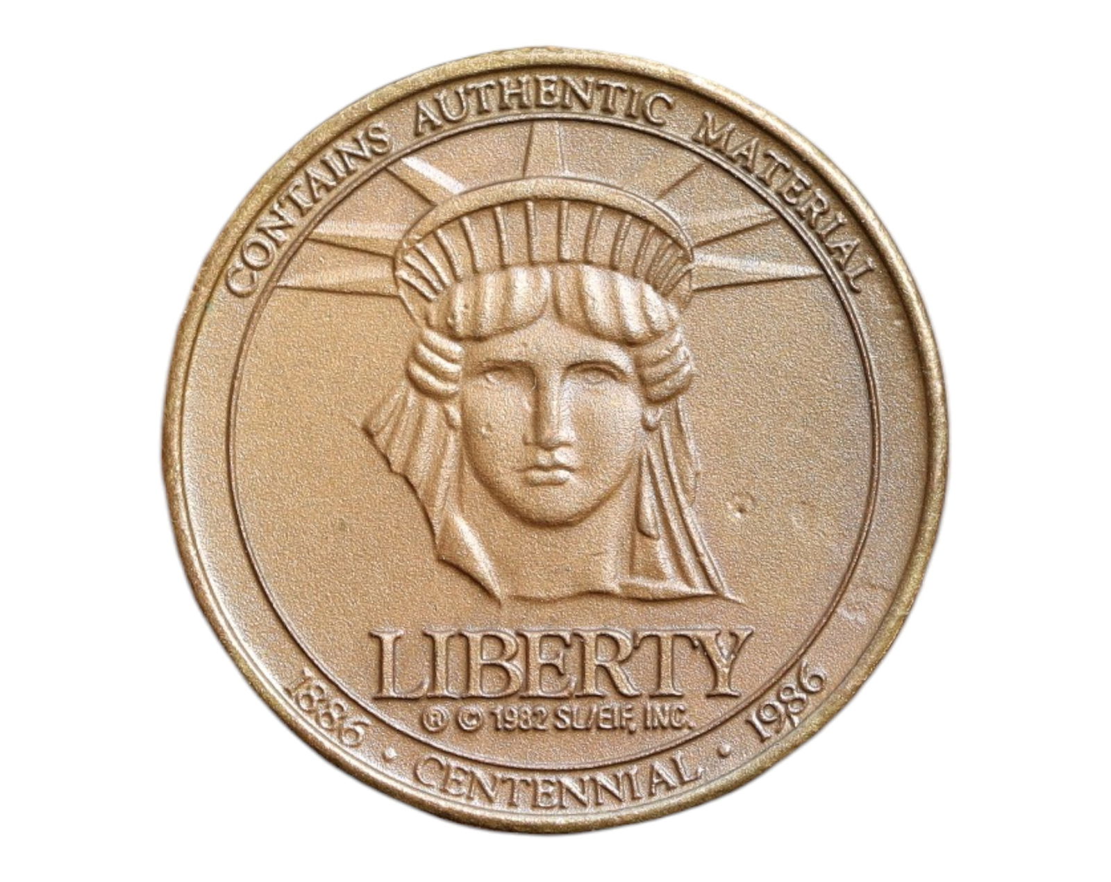 UNITED STATES: Liberty Centennial - Sears 100th Anniversary Commemorative Medal, 1986, 23mm (1 of 3)