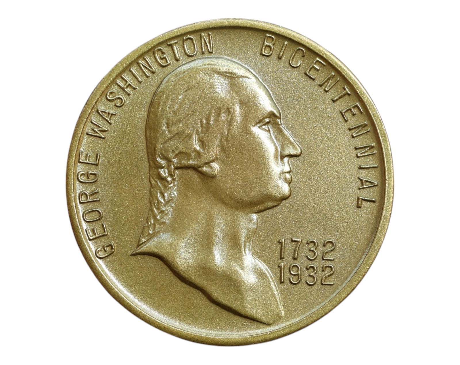 UNITED STATES: George Washington - Mount Vernon Bicentennial Commemorative Coin, 1932 (32mm) (1 of 3)