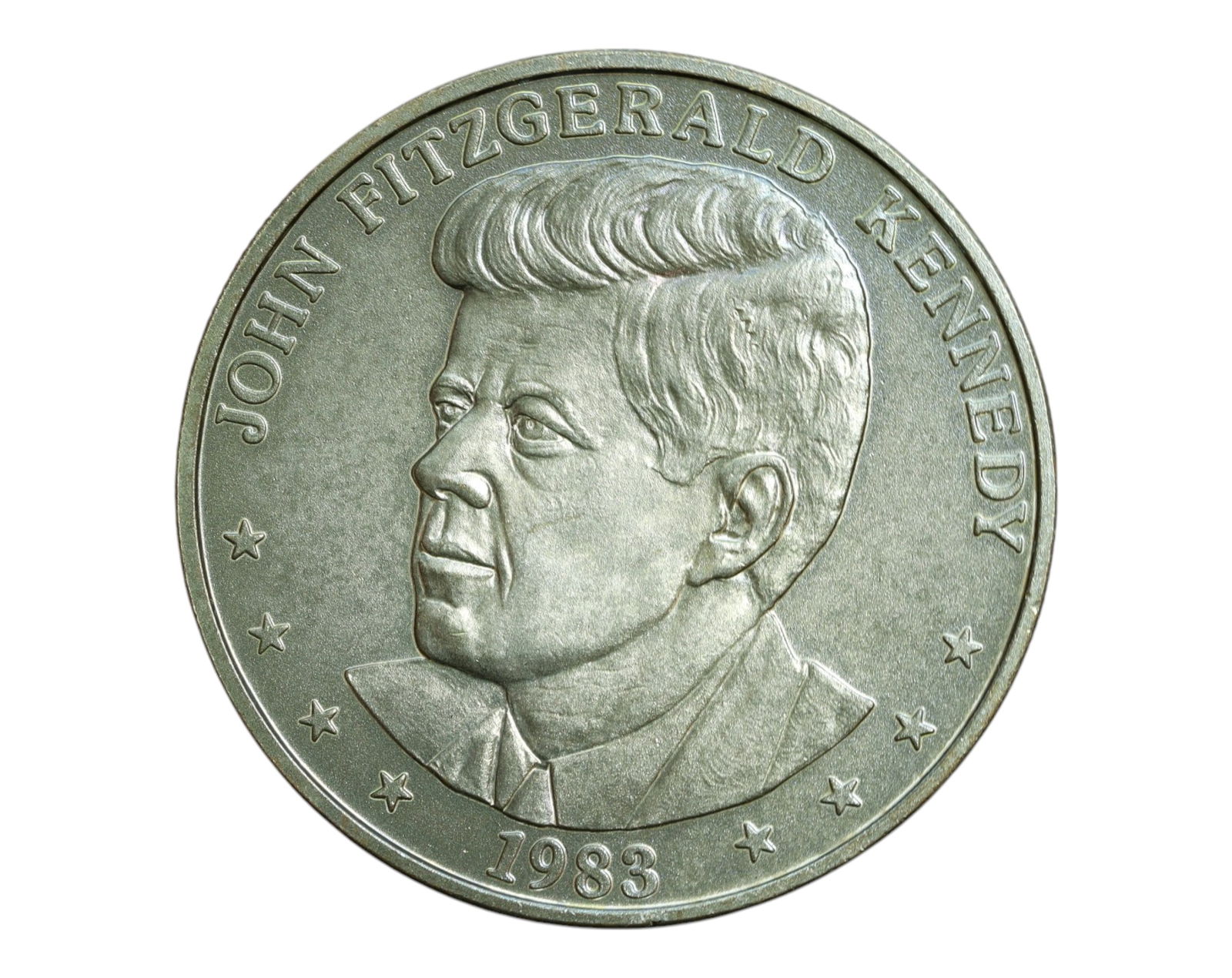 UNITED STATES: John F. Kennedy - Twentieth Anniversary Memorial Coin, 1983 (39mm) (1 of 3)