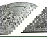 FRANCE: Industrial Revival - Exposition Internationale des Industries Textiles Medal, 1906, 50x43mm