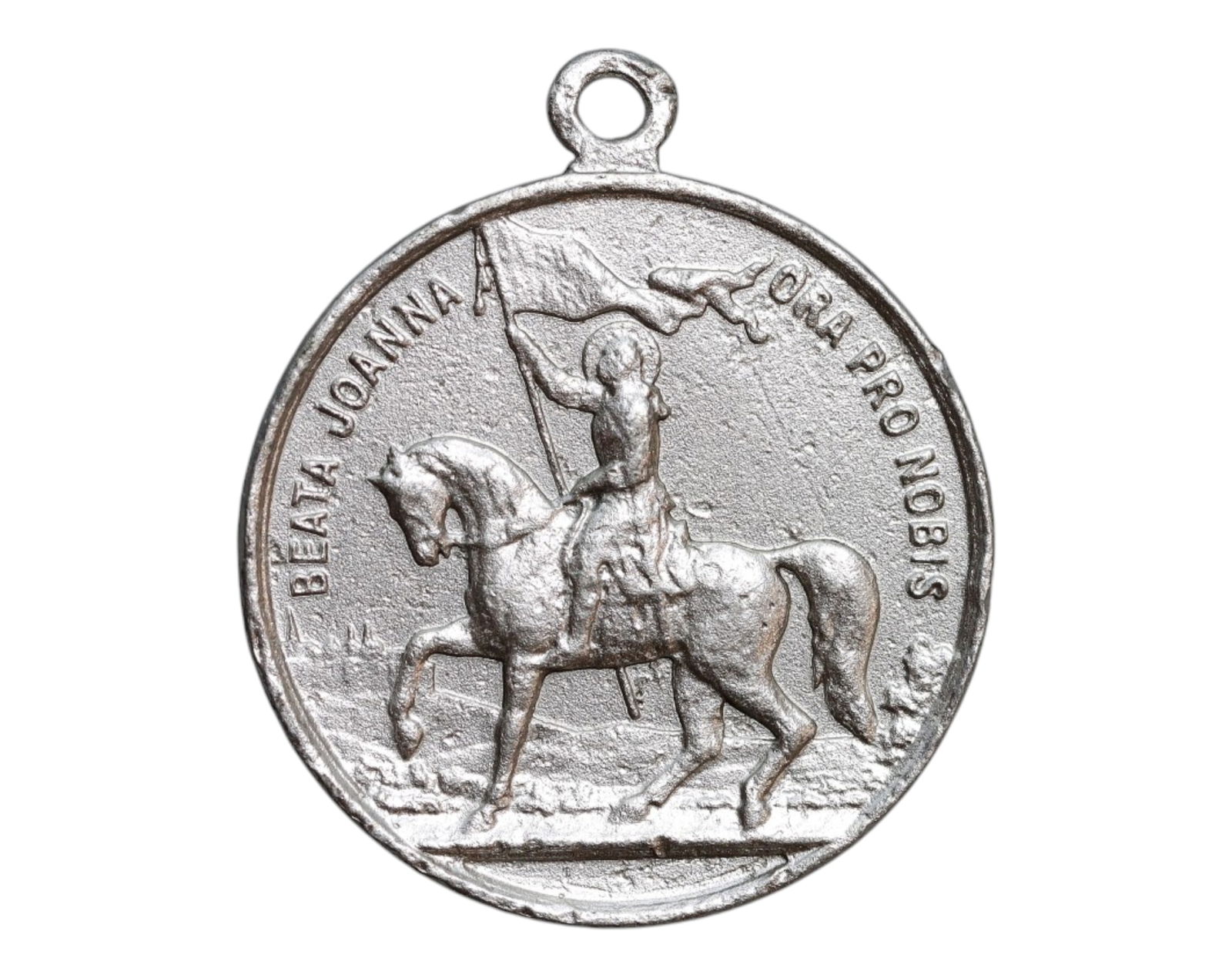 FRANCE: Joan of Arc Centenary - Papal Blessing Medal, 1909, 25mm (1 of 3)