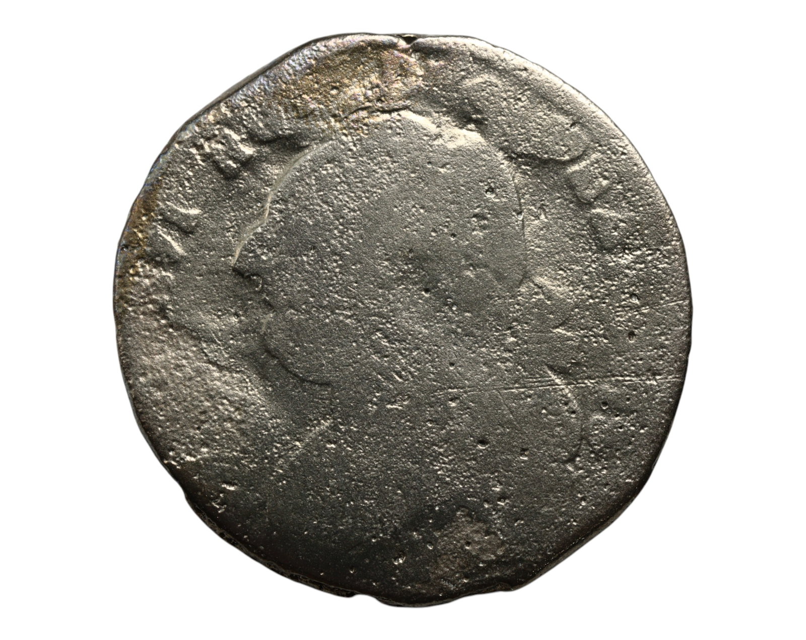 FRANCE: Louis XVI - Revolutionary Bell Metal 12 Deniers 'FRAN?OIS' Coin, 1793 Saumur Mint, 28mm: Issued during one of the most turbulent years in French history, this 12 Deniers coin from 1793 captures the paradox of monarchy and revolution. Known as the 'type Fran?ois,' the obverse features the 