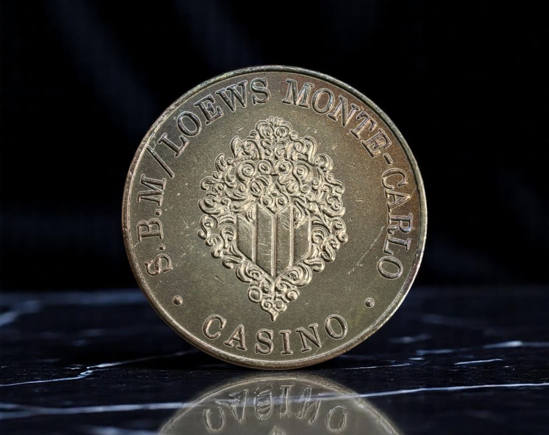 MONACO: Monte-Carlo Elegance - S.B.M. Casino Gaming Token, ND, 27mm (1 of 2)