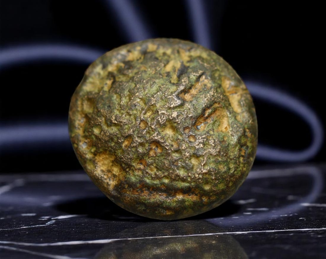 ANCIENT GREECE: Hellenistic States - Civic Emblem AE Bronze Coin, circa 3rd-1st Century BC, 17mm (1 of 2)