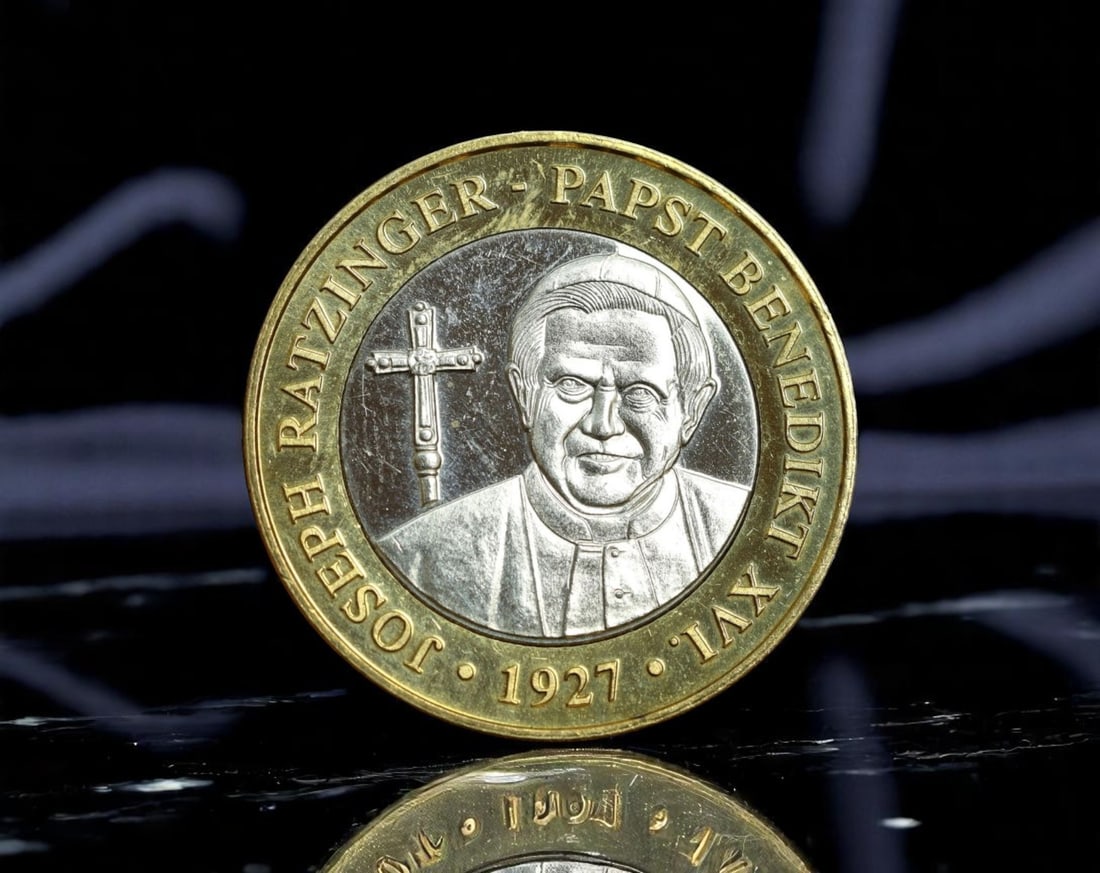 GERMANY: Unity and Faith - Pope Benedict XVI Commemorative Medal, circa 2005, 25mm (1 of 2)