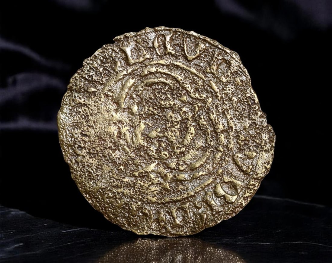 HOLY ROMAN EMPIRE: Nuremberg - Orb-Type Jeton, 16th Century, 25mm: Struck in the heart of Renaissance Europe, this 16th-century Nuremberg orb-type jeton exemplifies the era's intricate blend of artistry and accounting. Featuring the iconic imperial orb motif-symbol o