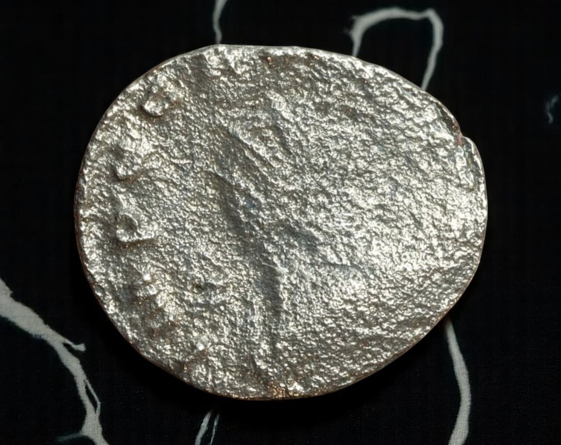 ROMAN EMPIRE: Crisis of the Third Century - Military Authority Antoninianus Coin, 3rd Century, 19mm: Struck during one of the most turbulent periods in Roman history, this antoninianus coin embodies the existential struggle of the empire in the face of internal fragmentation and external threats. Whi