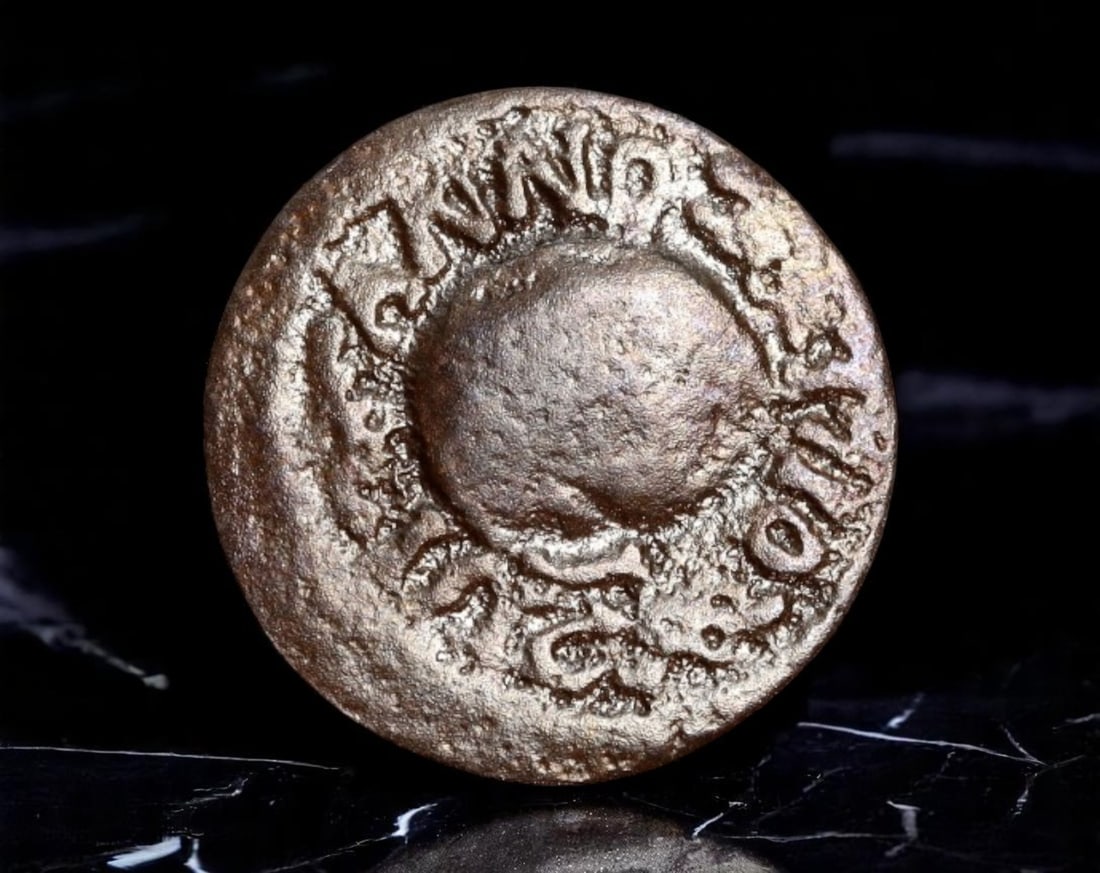 CATALONIA: Charles III Pretender - Liberty Resistance Ardite Coin, ca. 1707-1711, 17mm (1 of 2)