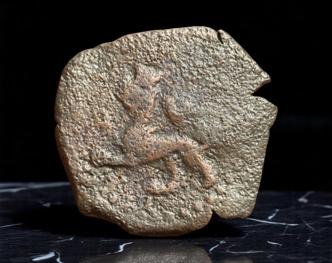 SPAIN: Philip III - Hammered 4 Maravedis Coin, ND Burgos Mint (21mm) (1 of 2)