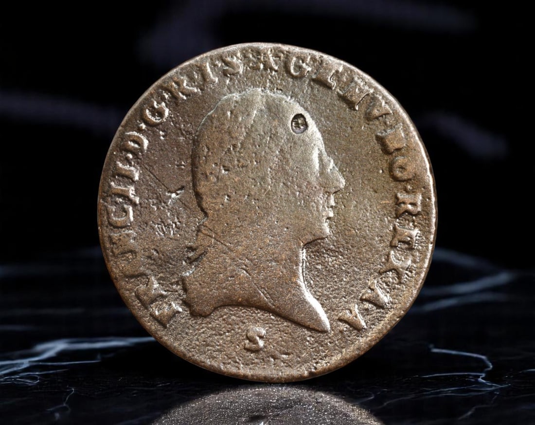 AUSTRIA: Francis II - Imperial Eagle 1 Kreuzer Coin, 1800 S Vienna Mint, 24mm (1 of 2)