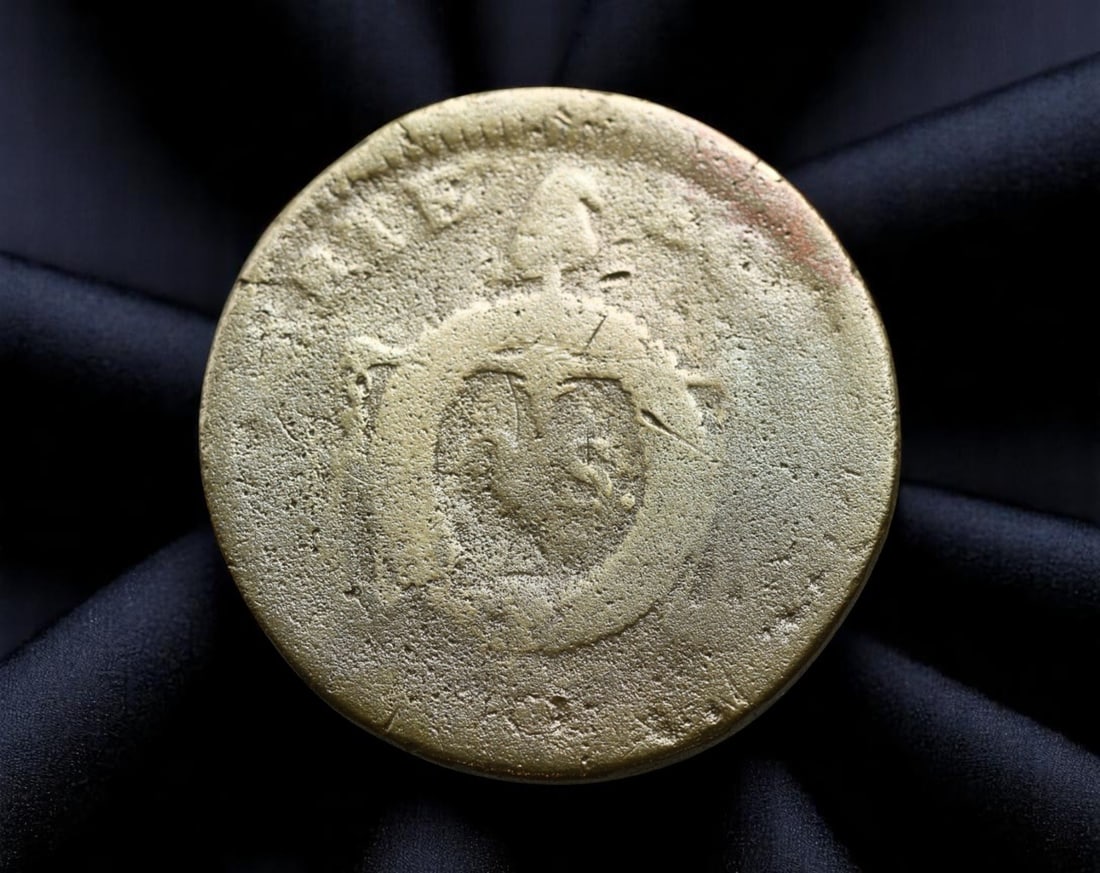 FRANCE: Revolutionary Spirit - Convention 2 Sols "Balance of Justice" Coin, Revolutionary Era, 33mm (1 of 2)