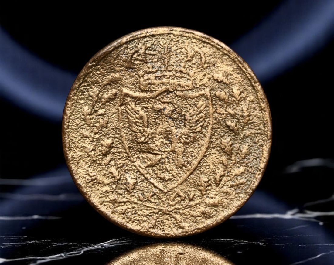 SARDINIA: King Carlo Felice - Sovereign Stability Centesimo Coin, 1826 T Turin Mint, 18mm (1 of 2)