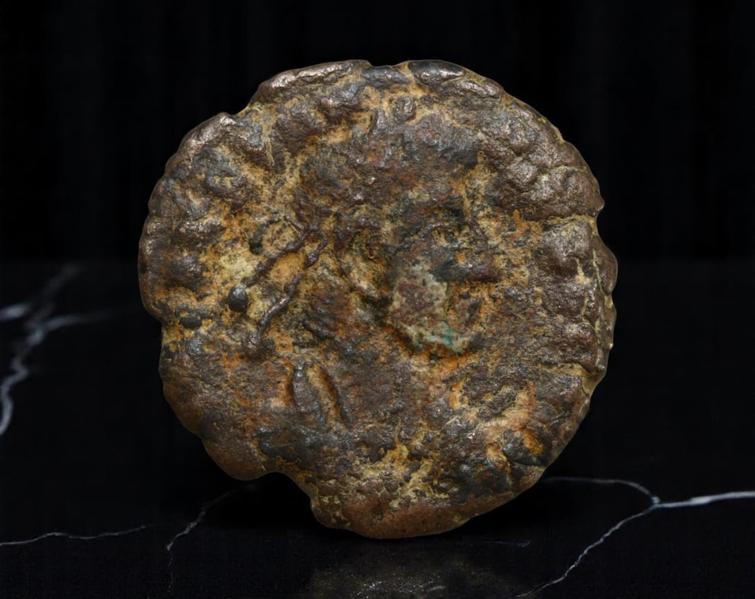 ROMAN EMPIRE: Ancient AE Coin - Bronze Issue, 16mm (1 of 2)