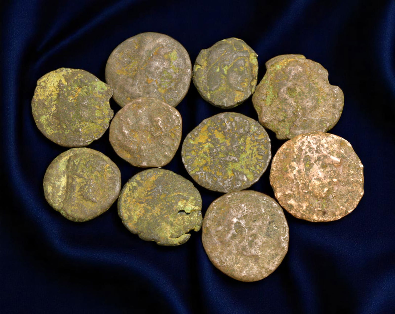 ROMAN EMPIRE: Imperial Legacy - AE Bronze Coin Group, circa 3rd-4th Century AD, 12-16mm (1 of 1)