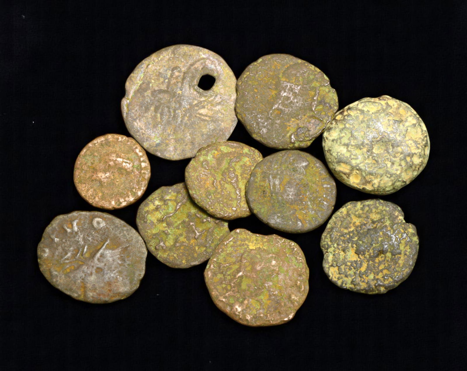 ROMAN EMPIRE: Imperial Legacy - AE Bronze Coin Group, circa 3rd-4th Century AD, 12-18mm (1 of 1)