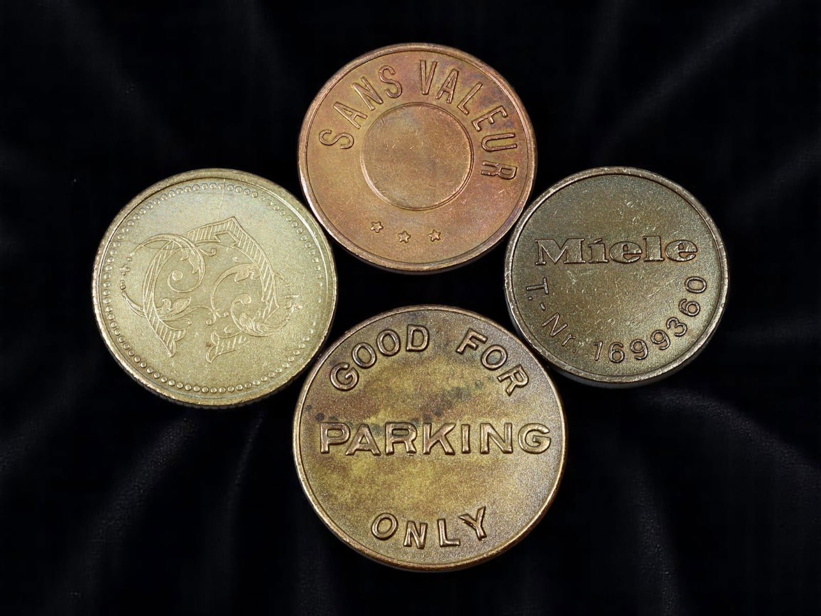 Amusement, Parking, and Casino Token Assortment, c. Mid-20th Century, 21-25mm (1 of 2)