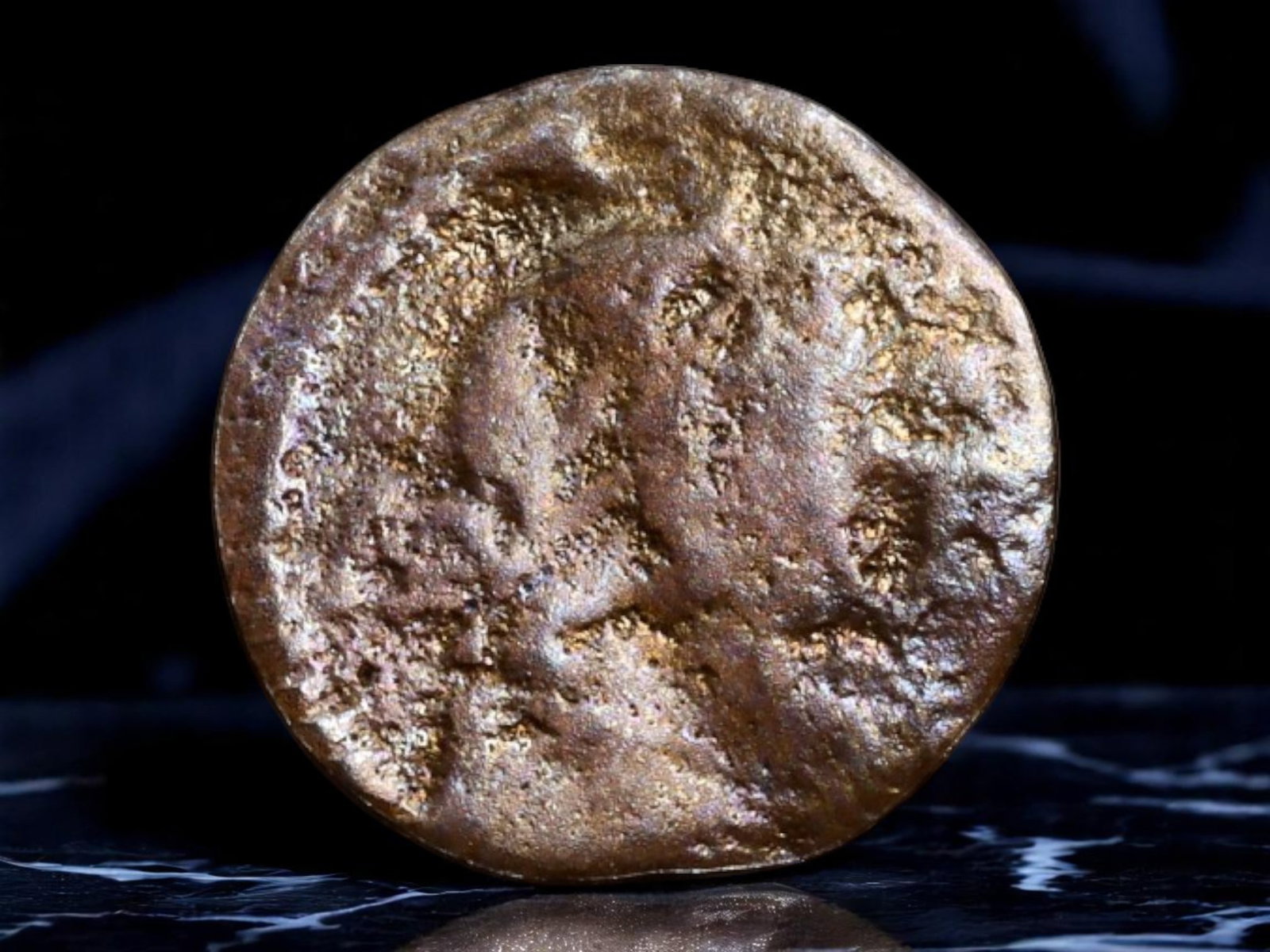 SPAIN/CATALONIA: Louis XIV - Bourbon Sovereignty Ardite Coin, 1648 Barcelona, 16mm: Struck during the height of Franco-Catalan alliance against Spanish Habsburg rule, this 1648 Ardite from Barcelona powerfully asserts French sovereignty under the youthful reign of Louis XIV. The coin
