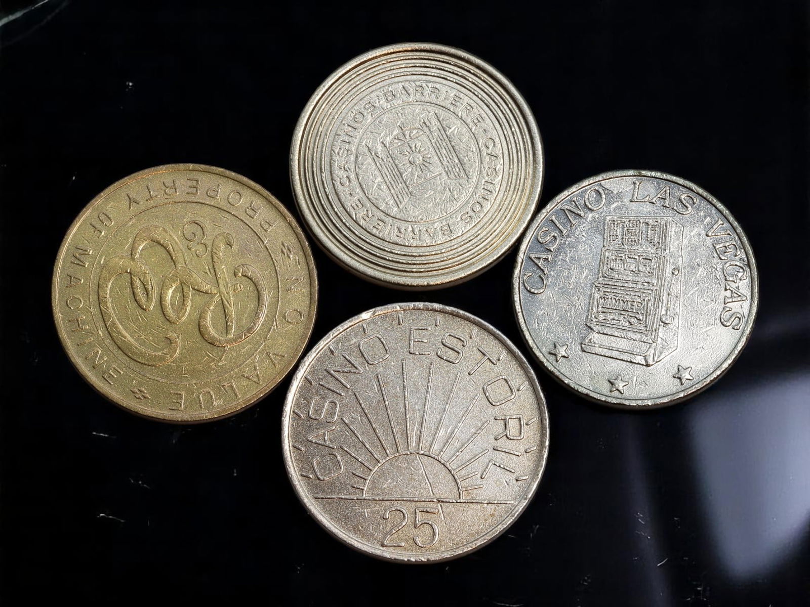 Casino and Amusement - Global Gaming Token Collection, c. Late 20th Century, 27-30mm (1 of 2)