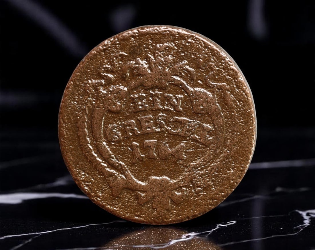 AUSTRIA: Maria Theresa - Regal Authority 3 Kreuzer Coin, 1764, 23mm (1 of 2)