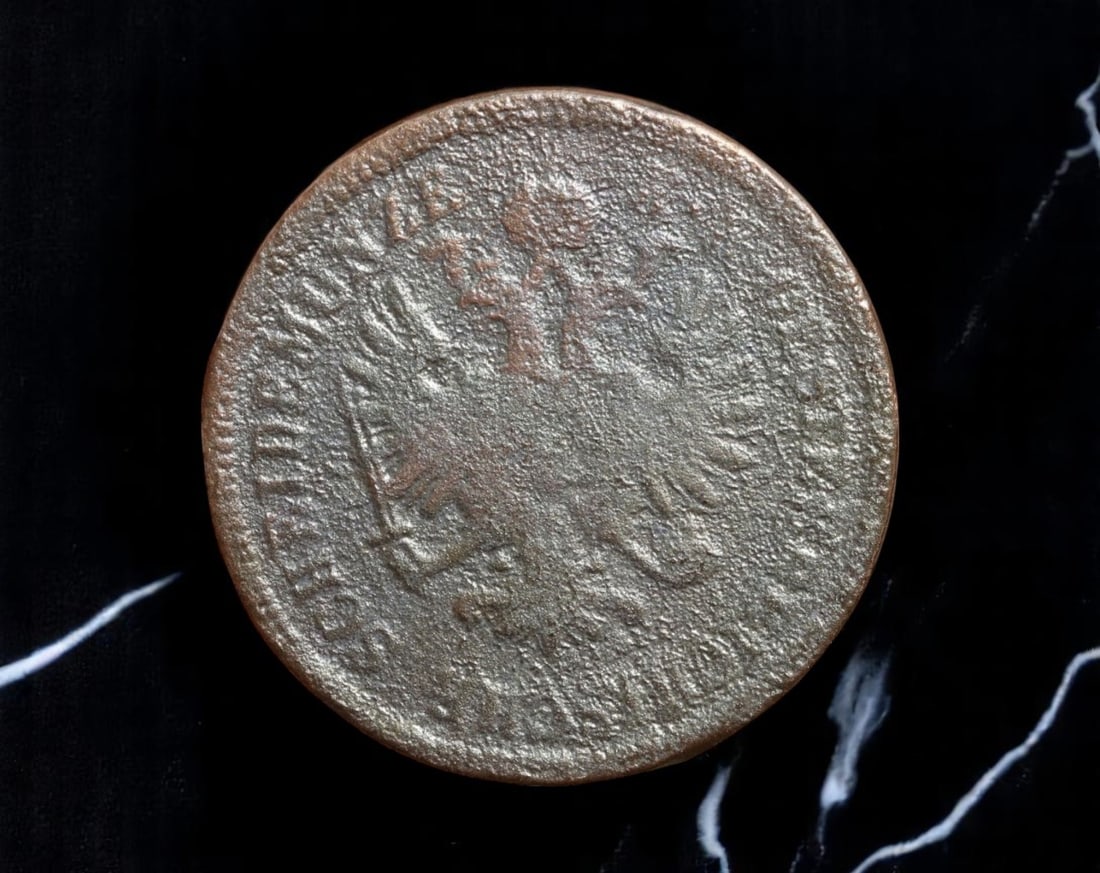 AUSTRIA: Franz Joseph I - 4 Kreuzer Coin, 1860 A Vienna Mint (27mm): Struck in 1860 at the Vienna Mint, this 4 Kreuzer coin captures the mature years of Emperor Franz Joseph I's reign, a period marked by efforts to modernize the Habsburg realm amid rising nationalist t
