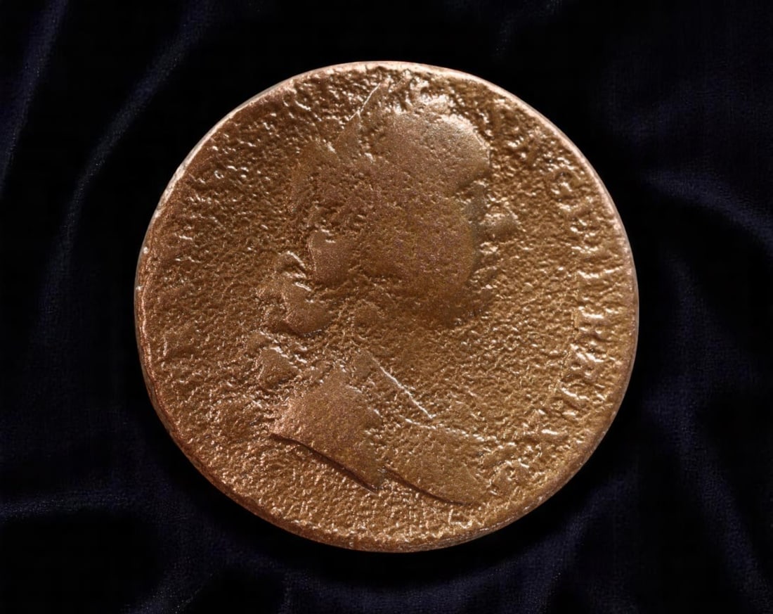AUSTRIA: Emperor Franz I - Habsburg Authority Ein Kreuzer Coin, 1760 W Vienna Mint, 24mm (1 of 2)