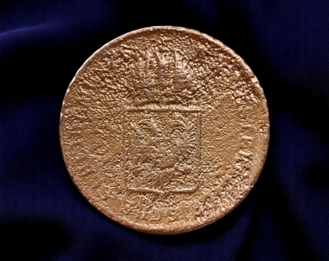 AUSTRIA: Habsburg Monarchy - Imperial Eagle 1 Kreuzer Coin, 1816 A Vienna Mint, 27mm (1 of 2)