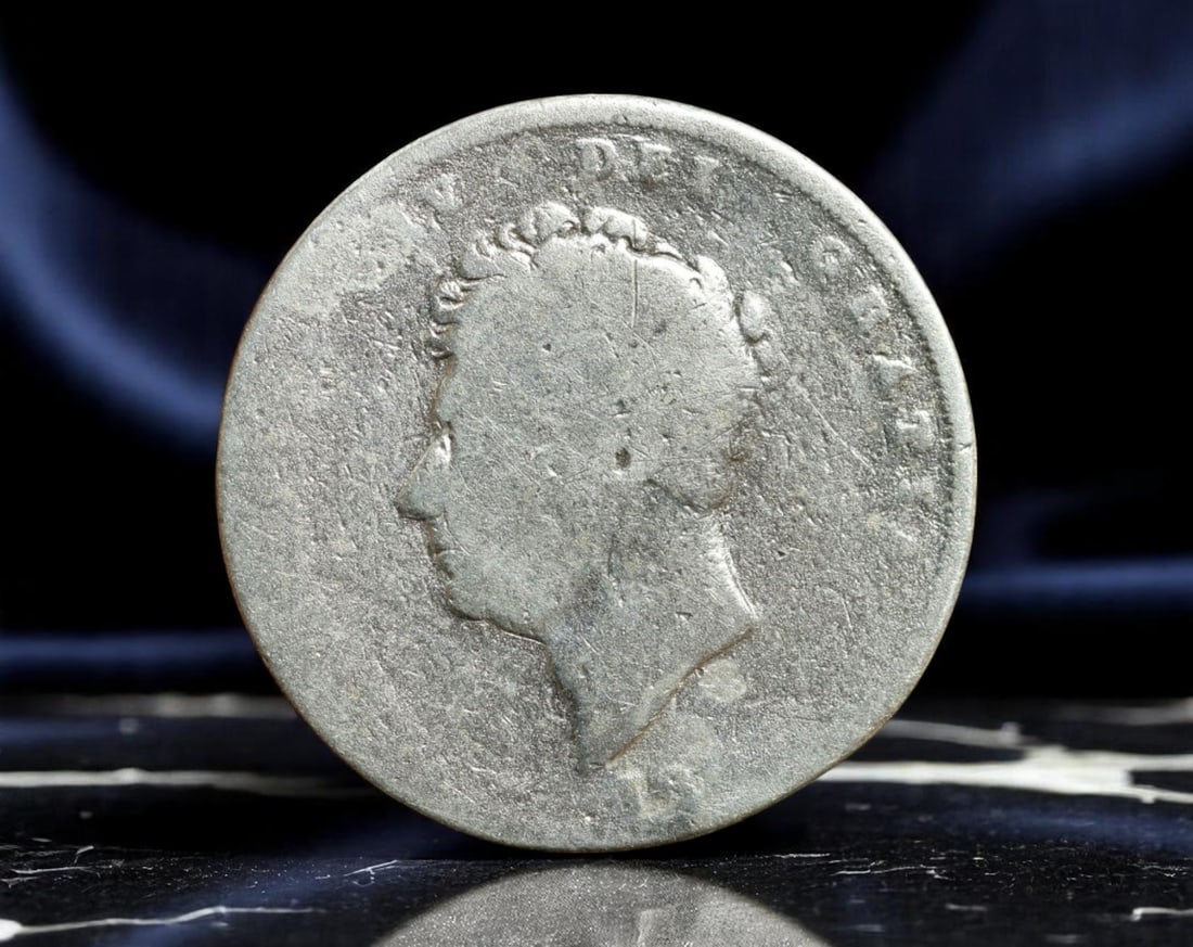 GREAT BRITAIN: King George IV - Reform Era One Shilling Coin, ca. 1820s, 23.5mm (1 of 2)