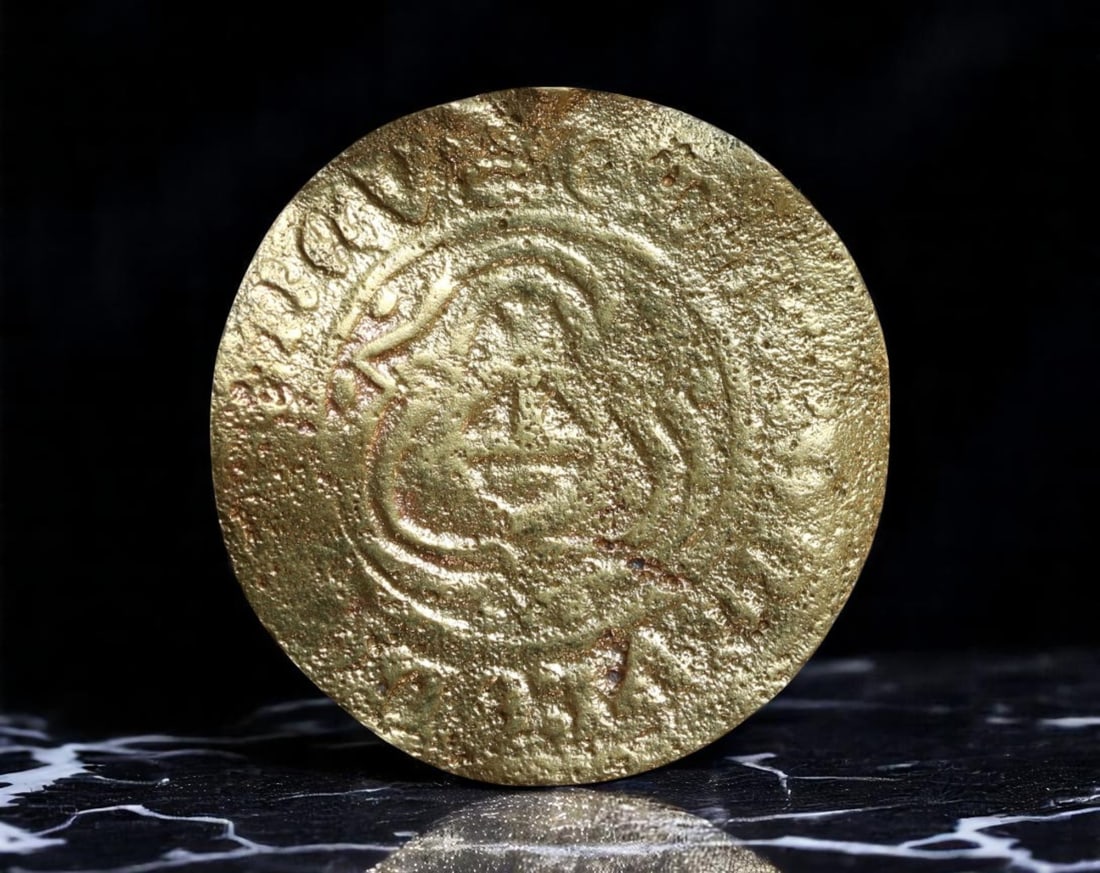 HOLY ROMAN EMPIRE: Nuremberg - Orb-Type Jeton of Accounting Sovereignty, ca. 16th Century, 24mm (1 of 2)