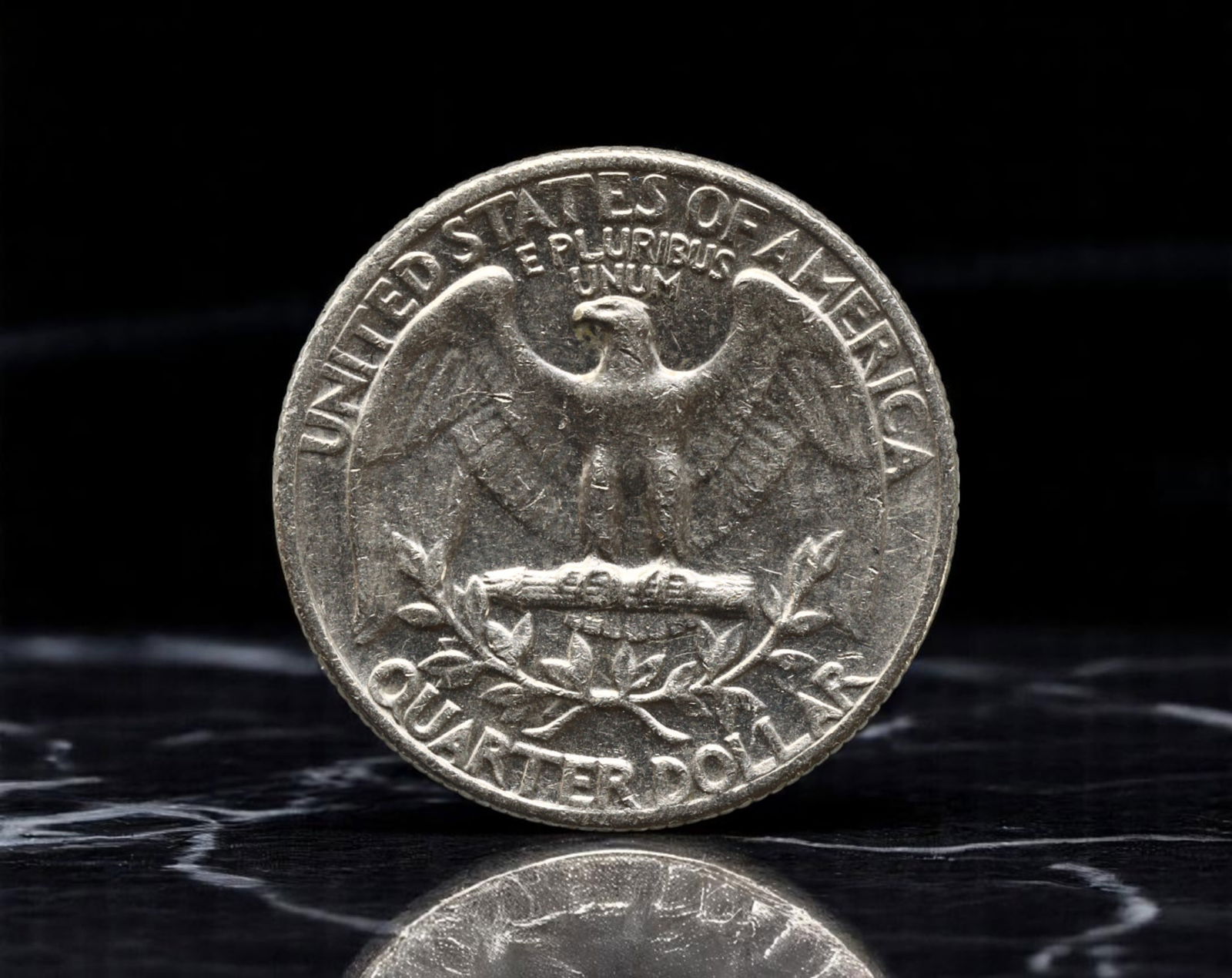 UNITED STATES: Washington - Liberty and Eagle Quarter Dollar Coin, 1967, 24mm (1 of 2)