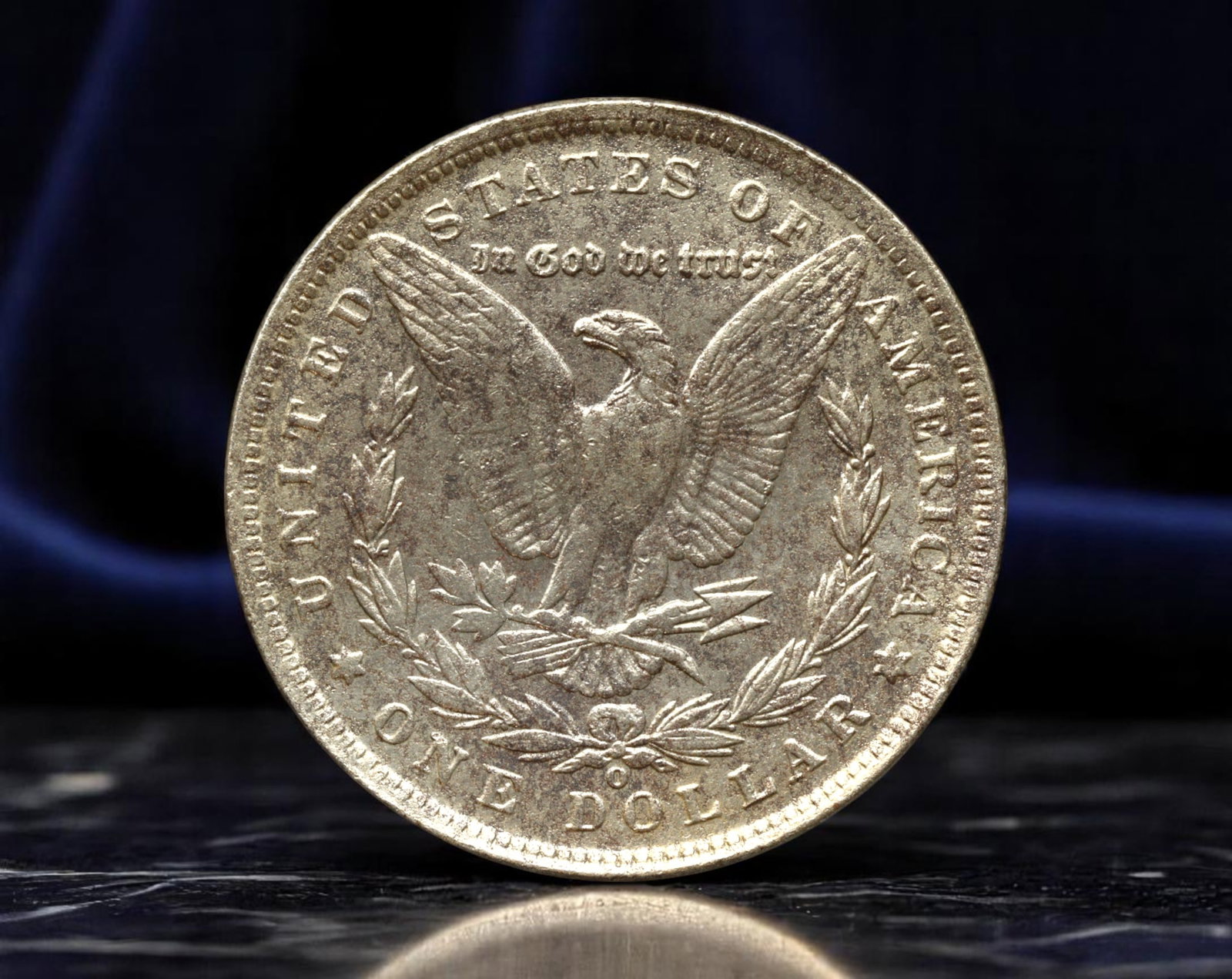 UNITED STATES: Liberty Ascendant - Morgan Dollar Tribute Coin (Modern Striking), 1883 Style, 37mm: Strikingly reimagined in silvered detail, this modern striking captures the powerful visual legacy of the 1883 Morgan Dollar-an emblem of post-Civil War renewal and economic ambition. Liberty appears 