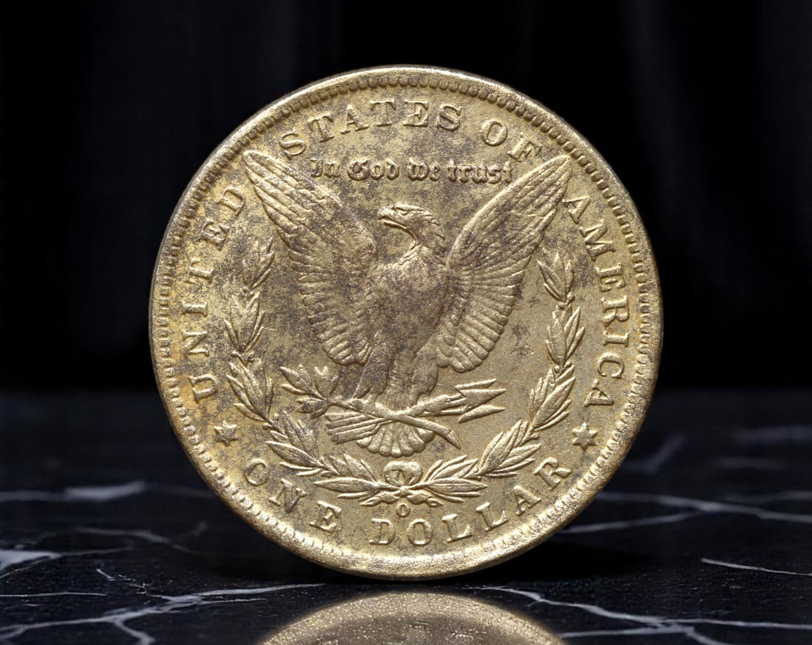 UNITED STATES: Liberty Ascendant - Morgan Dollar Tribute Coin (Modern Striking), 1883 Style, 37mm: Strikingly reimagined in silvered detail, this modern striking captures the powerful visual legacy of the 1883 Morgan Dollar-an emblem of post-Civil War renewal and economic ambition. Liberty appears