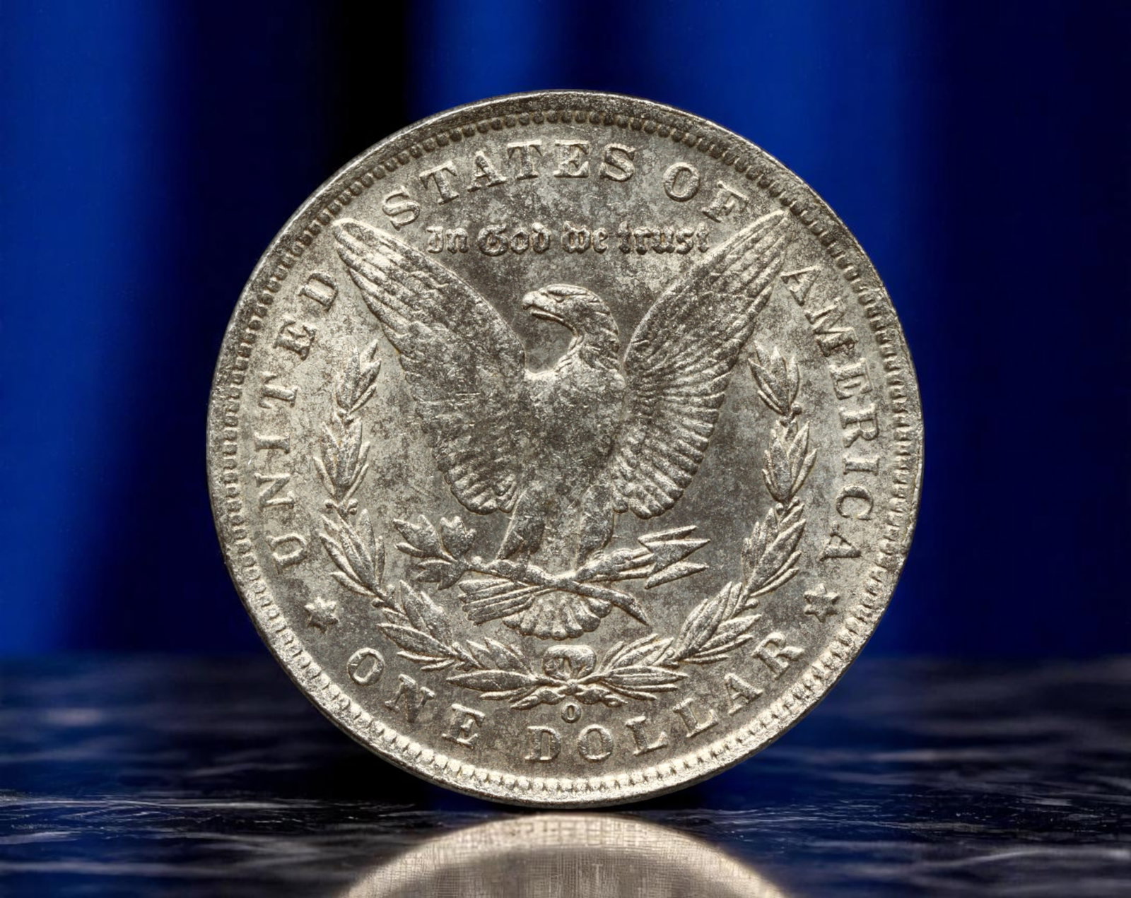 UNITED STATES: Liberty Ascendant - Morgan Dollar Tribute Coin (Modern Striking), 1883 Style, 37mm: Strikingly reimagined in silvered detail, this modern striking captures the powerful visual legacy of the 1883 Morgan Dollar-an emblem of post-Civil War renewal and economic ambition. Liberty appears 