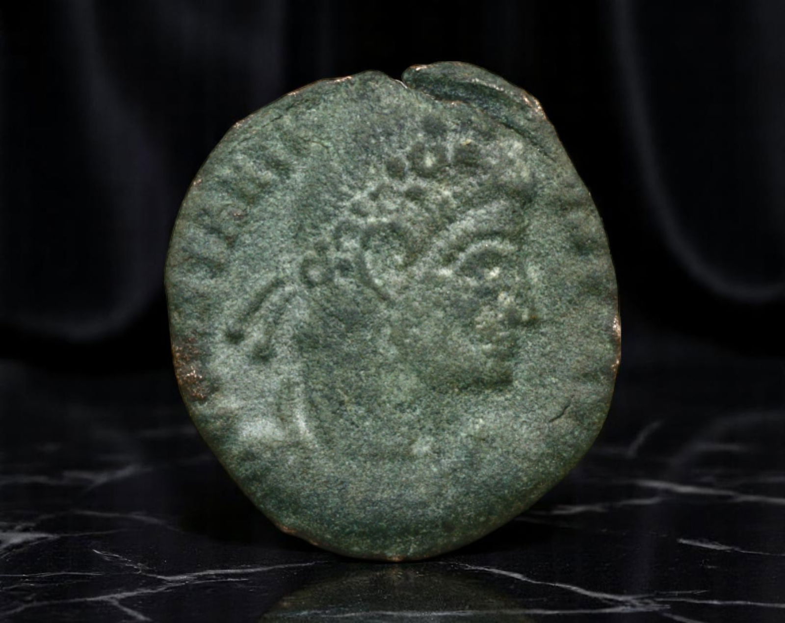 ROMAN EMPIRE: Constantius II - Allegiance to Rome AE3 Bronze Coin, c. 337-361 AD, 16mm (1 of 2)