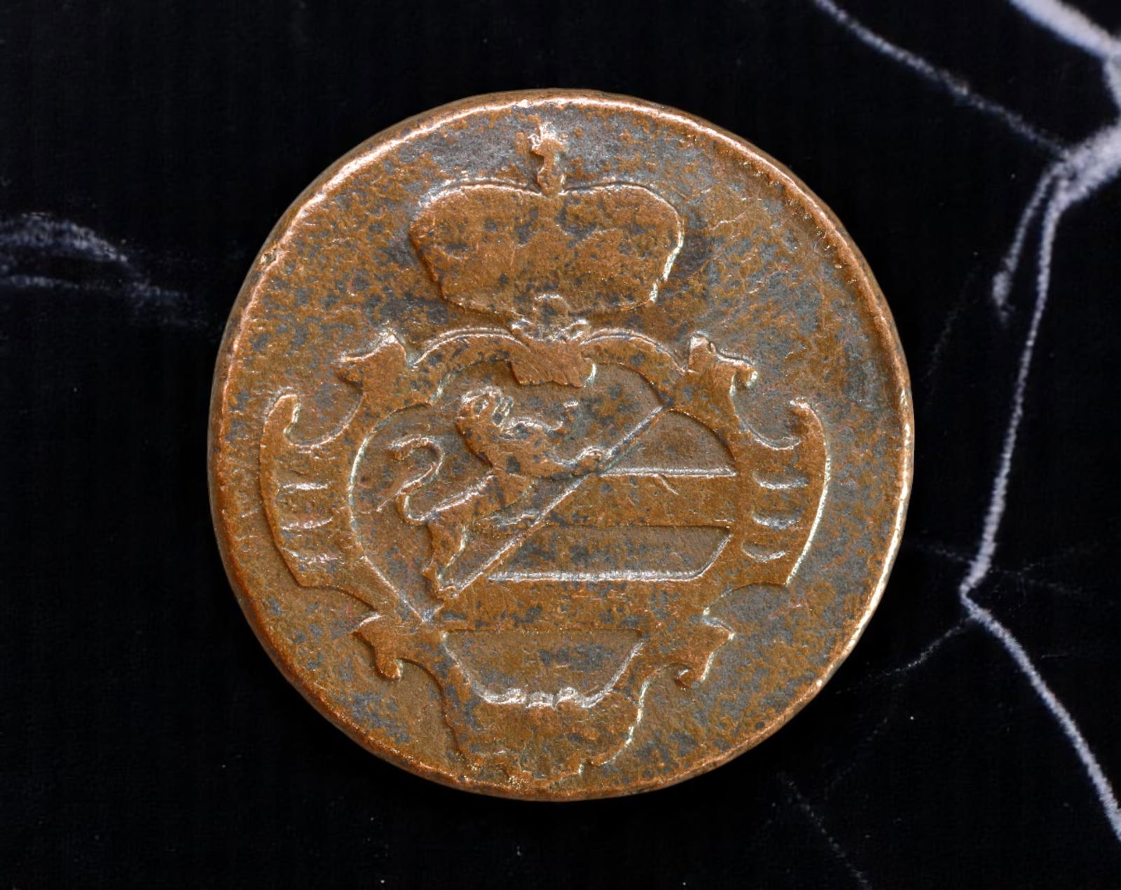 AUSTRIA: Francis II - Imperial Arms 2 Soldi Coin, 1799, 22mm (1 of 2)