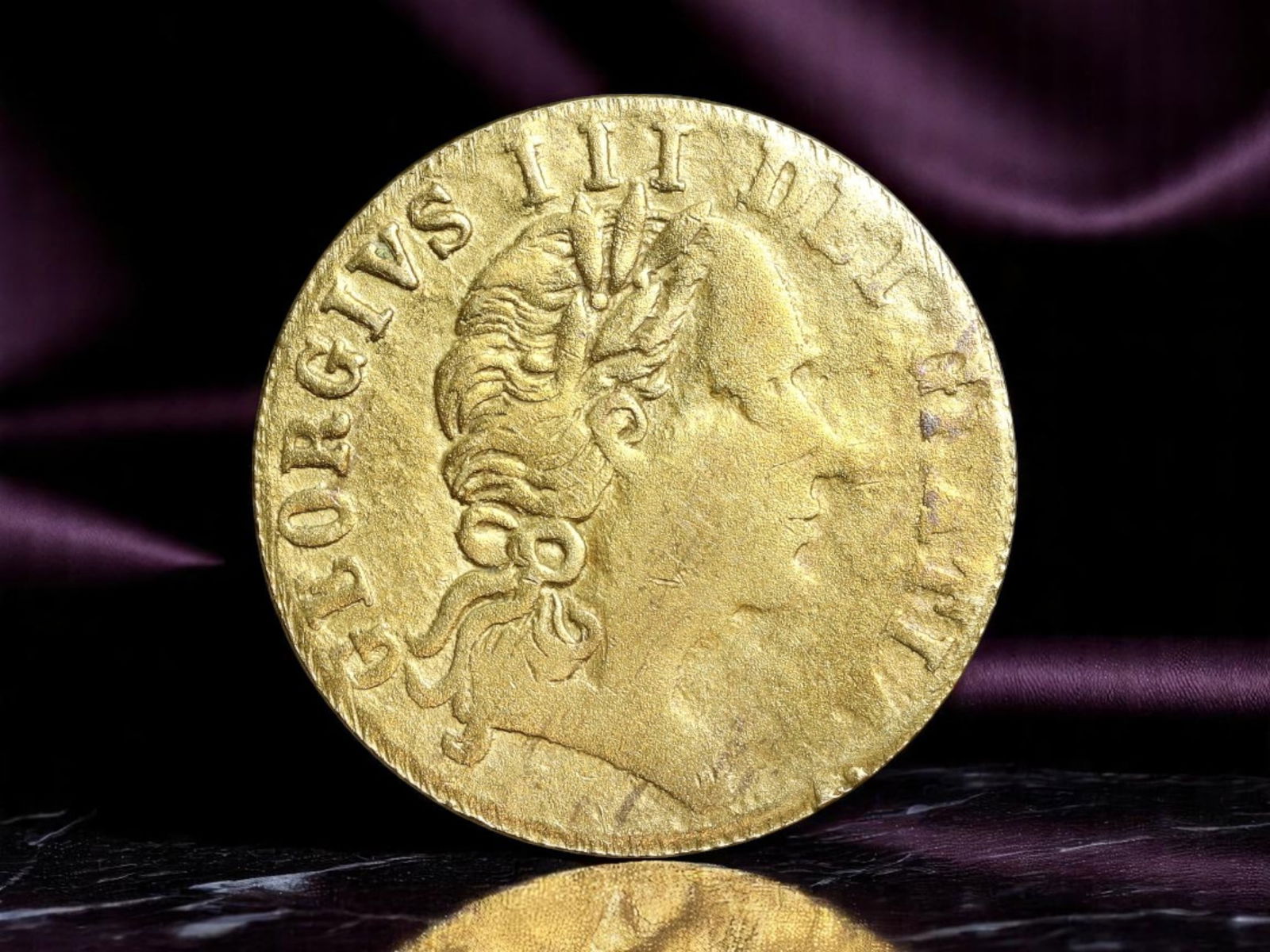 GREAT BRITAIN: George III - Sovereign Arms Trade Token, 1791, 25mm (1 of 2)