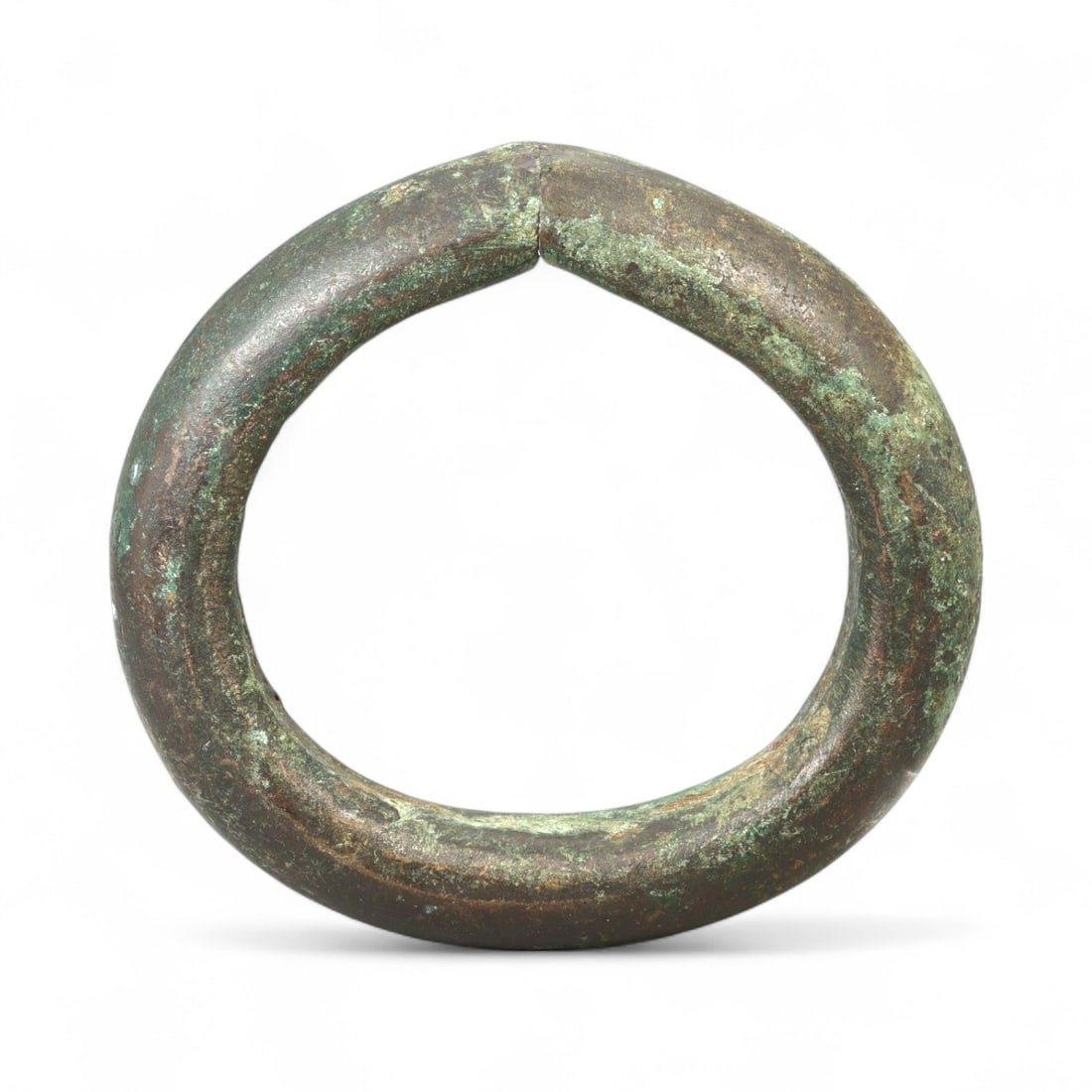 Ancient Celtic Heavy Bronze Ring-Money Bracelet, c. 4th-2nd Century BCE (1 of 2)