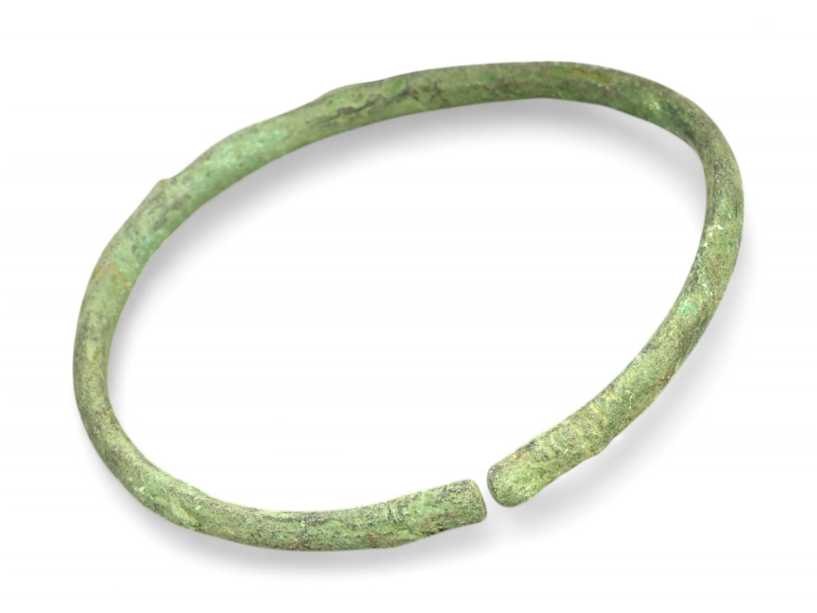 Ancient Celtic Trumpet-End Bronze Bracelet, c. 2nd-1st Century BCE (1 of 1)
