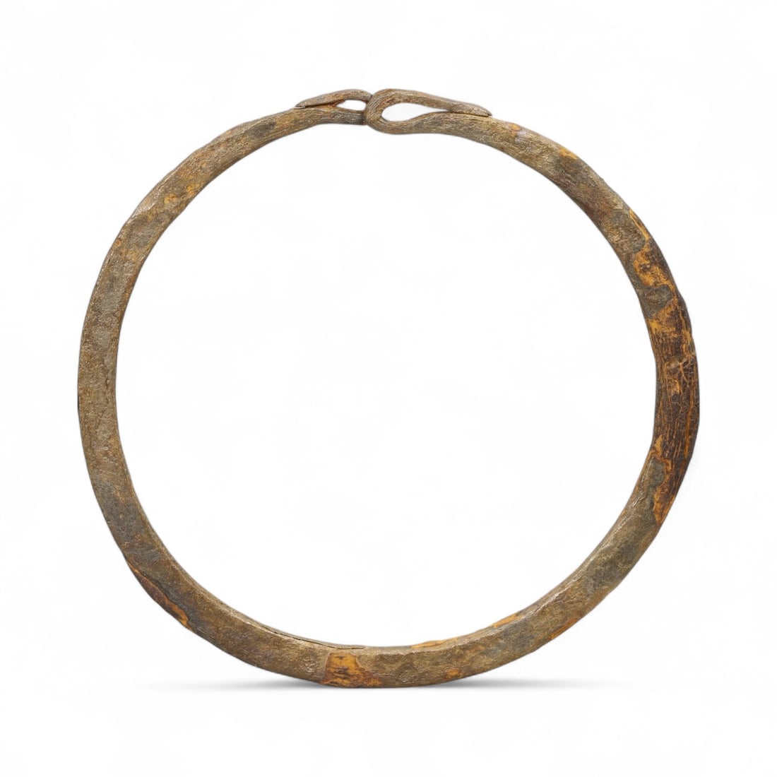 Ancient Viking Twisted Iron Trade Bracelet, c. 9th-11th Century CE (1 of 2)