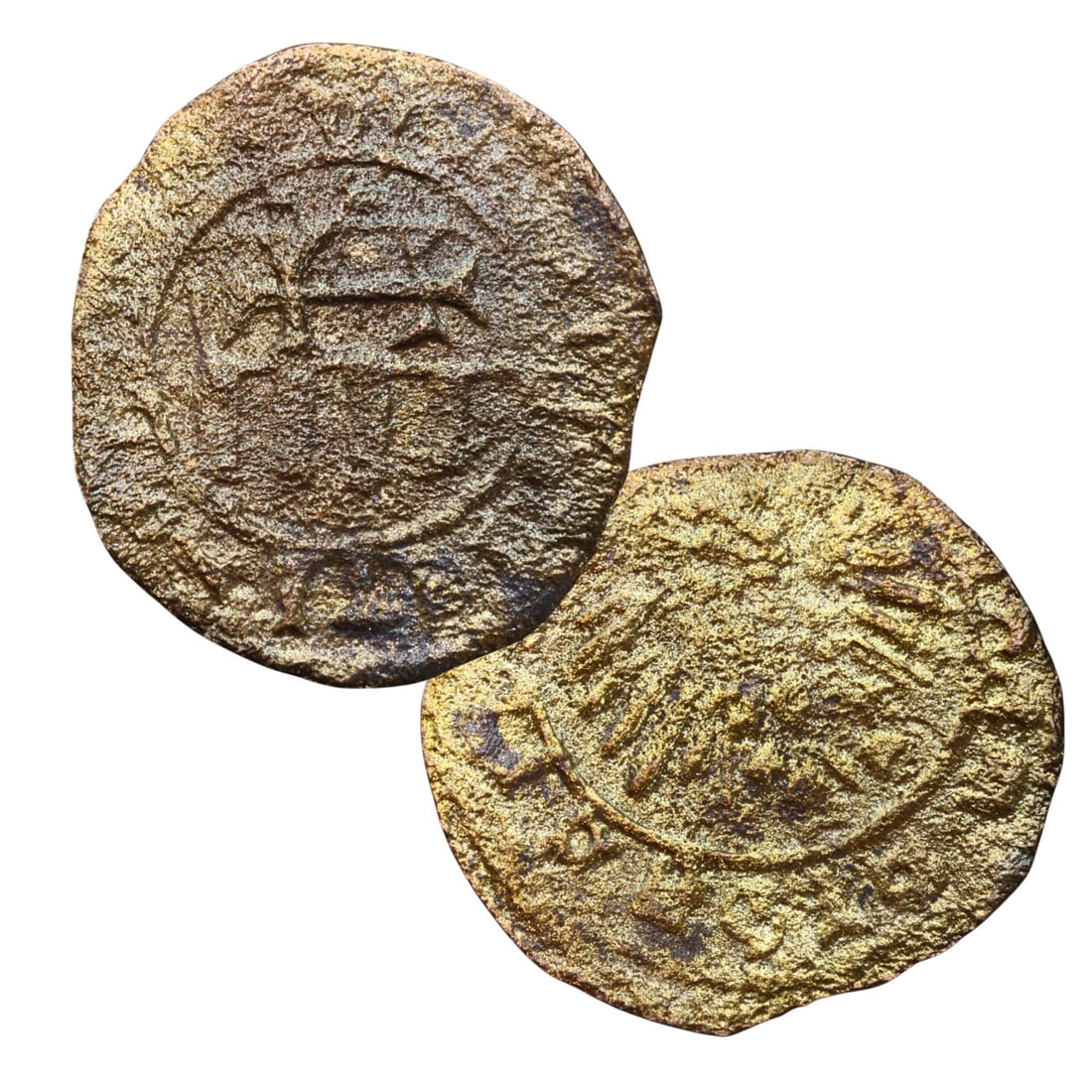 Ancient Medieval Hungarian Wladislaw I Silver Denar, Szeben Mint, c. 1440-1444: Struck during the short but eventful reign of Wladislaw I (also known as Ulaszlo I of Hungary and Wladyslaw III of Poland), this silver denar reflects the transitional era of Hungarian coinage in the 